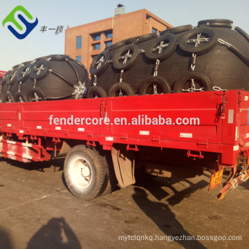 Yokohama marine pneumatic fender used for bunkering